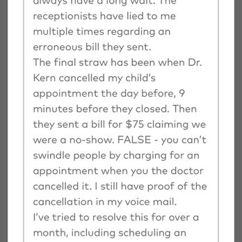 Melissa Kern, MD - DO NOT GO TO THIS PRACTICE! - Ophthalmologists Near Me - Sterling, Virginia Melissa Kern, MD - DO NOT GO TO THIS PRACTICE! - Ophthalmologists Near Me - Sterling, Virginia