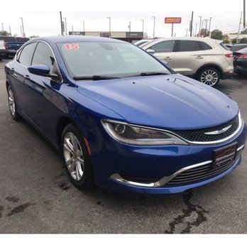 Performance Motors - 2015 blue Chrysler 200 - Car Dealers Near Me - Killeen, Texas