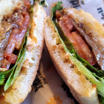 Habit Burger & Grill - Their new steak sandwich about $13 - Burgers Near Me - Alameda, California