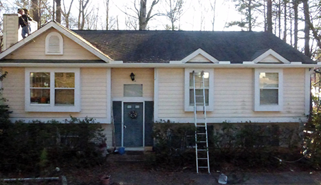 Slide of Dave Clark Roofing