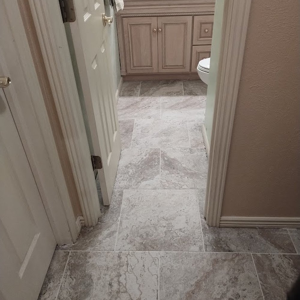 Custom Professional Renovations - Small powder rooms are a challenge with tile and CPR experts did a fantastic job! - General Contractors Near Me - Englewood, Colorado