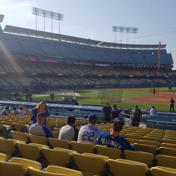 Dodger Stadium - Behind 1st base - Dbacks practice - Stadiums & Arenas Near Me - Los Angeles, California Dodger Stadium - Behind 1st base - Dbacks practice - Stadiums & Arenas Near Me - Los Angeles, California