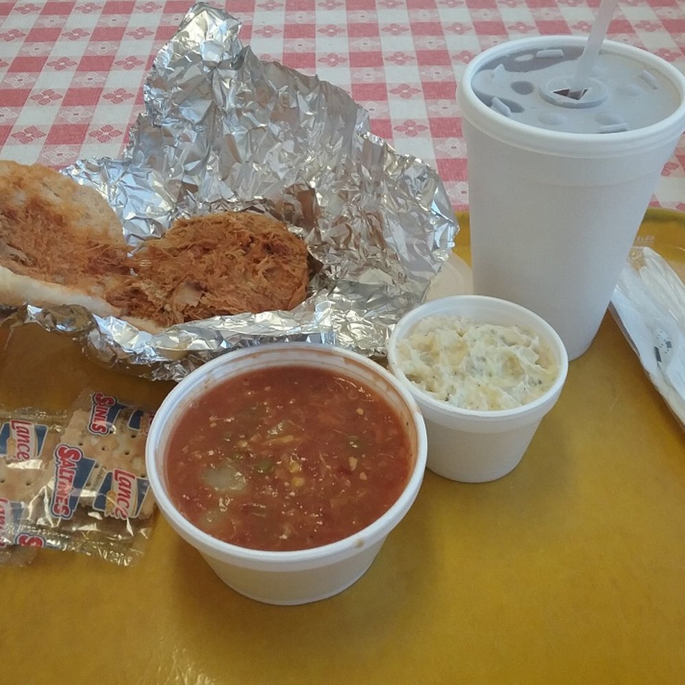 Lunch Special with potato salad sub--extra charge Lunch Special with potato salad sub--extra charge
