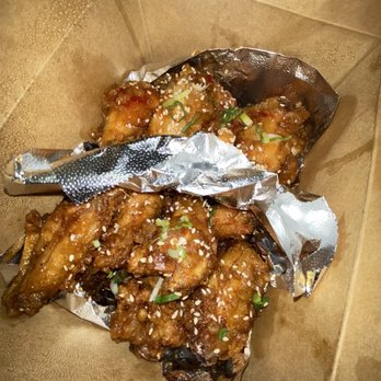 K-Chicken & Beer - Sweet chili on top, Soy garlic on Bottom - Korean Near Me - Monrovia, California K-Chicken & Beer - Sweet chili on top, Soy garlic on Bottom - Korean Near Me - Monrovia, California