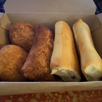Cafe de Casa - Yummy Coxinha , Rissoles & Salsicha ( had these the next day the 1st three were more then enough for Dinner - Brazilian Near Me - San Francisco, California