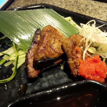板長壽司 - Foie gras. Looks bigger in the pic. Almost half of what I got when I last dined here. (Just a few months ago). This made me even sadder. - Conveyor Belt Sushi Near Me - Hong Kong, HK 板長壽司 - Foie gras. Looks bigger in the pic. Almost half of what I got when I last dined here. (Just a few months ago). This made me even sadder. - Conveyor Belt Sushi Near Me - Hong Kong, HK