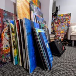 Lockout Music Studios - Paintings
