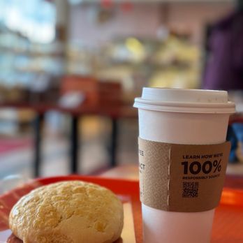 Sheng Kee Bakery - a cup of coffee and a biscuit - Bakeries Near Me - San Francisco, California Sheng Kee Bakery - a cup of coffee and a biscuit - Bakeries Near Me - San Francisco, California