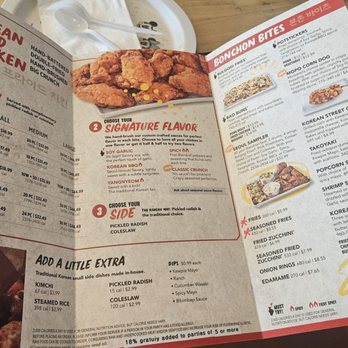 Bonchon Pleasanton - Menu - Chicken Wings Near Me - Pleasanton, California