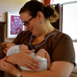 ARC North Austin Ob/Gyn - Dr. Campaigne with my third baby (she delivered #2 and #3)