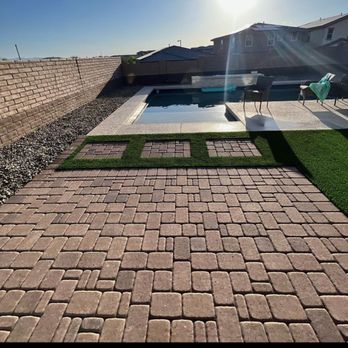 EF Hardscape - Paver extension and turf - Demolition Services Near Me EF Hardscape - Paver extension and turf - Demolition Services Near Me