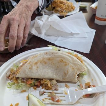 Taco Exxpress - Soft Vegetarian Taco. - Mexican Near Me - Rocklin, California