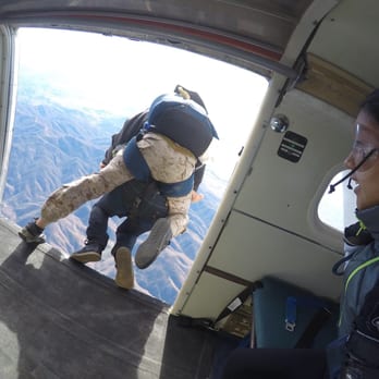 Skydive San Diego - Saw my bf jump and got scared haha - Skydiving Near Me - Jamul, California Skydive San Diego - Saw my bf jump and got scared haha - Skydiving Near Me - Jamul, California