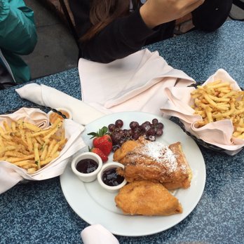 Cafe Orleans - Pomme Frites and Monte Cristo. Monte Cristo is visually appealing but in my opinion can be skipped. - Cajun/Creole Near Me - Anaheim, California Cafe Orleans - Pomme Frites and Monte Cristo. Monte Cristo is visually appealing but in my opinion can be skipped. - Cajun/Creole Near Me - Anaheim, California