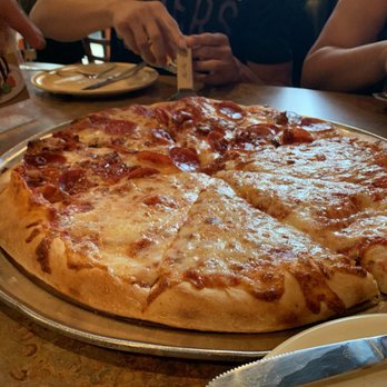 Moon River Pizza - Half cheese & pepperoni pizza. - Pizza Near Me - Jacksonville, Florida Moon River Pizza - Half cheese & pepperoni pizza. - Pizza Near Me - Jacksonville, Florida