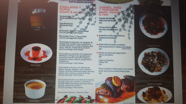 Menu photo 2 Italiano Cucina & Bar Mexicali, BCN Menu photo 2 Italiano Cucina & Bar Mexicali, BCN