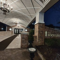 Exterior outside entrance of The Rockleigh - Grand entrance - Rockleigh, New Jersey Exterior outside entrance of The Rockleigh - Grand entrance - Rockleigh, New Jersey