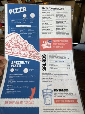 Menu photo 3 Ragged Ass Saloon Saint James City, FL