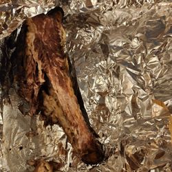 Massive beef rib. Delicious.