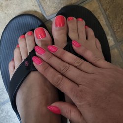 Heritage Nail & Spa - Gel nails $24 and basic pedi $20
