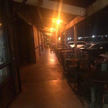Barrio Brewing - Long patio faces north & train tracks - Breweries Near Me - Tucson, Arizona