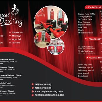 Magical Waxing - Norcross - Menu - Threading Services Near Me - Norcross, Georgia Magical Waxing - Norcross - Menu - Threading Services Near Me - Norcross, Georgia