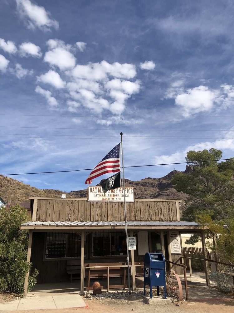 US POST OFFICE Updated June 2024 251 Main St, Oatman, Arizona