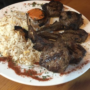Palm Palace - Lamb chops entree - Middle Eastern Near Me - Ann Arbor, Michigan