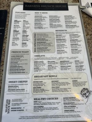 Menu photo 7 Barney's Brunch House Frisco, TX Menu photo 7 Barney's Brunch House Frisco, TX