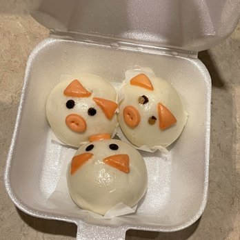 Yummy House - Pig buns custard like  (no meat) - Bubble Tea Near Me - Sioux Falls, South Dakota
