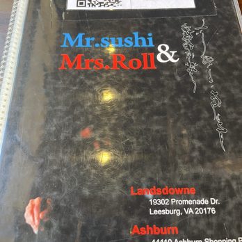 Mr. Sushi & Mrs. Roll - Sushi Bars Near Me - Ashburn, Virginia Mr. Sushi & Mrs. Roll - Sushi Bars Near Me - Ashburn, Virginia