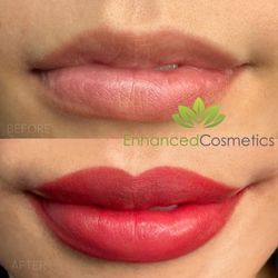Enhanced Cosmetics - Permanent lip color or lip blushing