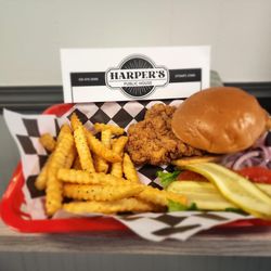 Harper's Public House - Dysart - Hand cut and breaded pork tenderloin