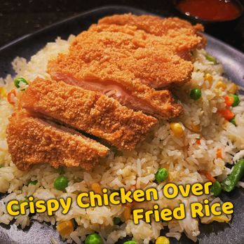 Ontz Cafe 1920 - Crispy Chicken Over Fried Rice - Desserts Near Me - Fresno, California Ontz Cafe 1920 - Crispy Chicken Over Fried Rice - Desserts Near Me - Fresno, California