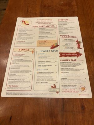 Menu photo 2 Ruby Slipper Central Business District New Orleans, LA