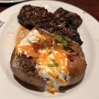 LongHorn Steakhouse - Loaded Baked Potato - Steakhouses Near Me - Fort Smith, Arkansas