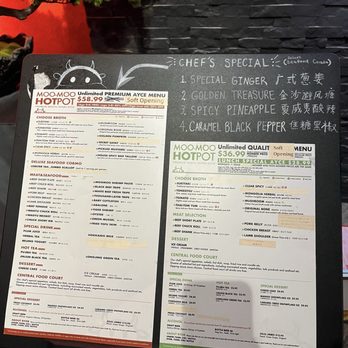MooMoo Hot Pot - menu - Hot Pot Near Me - Irvine, California MooMoo Hot Pot - menu - Hot Pot Near Me - Irvine, California