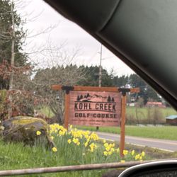 Kohl Creek Golf Course - Turn here