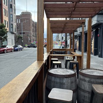 Standard Deviant Brewing - View from parklet. - Breweries Near Me - San Francisco, California
