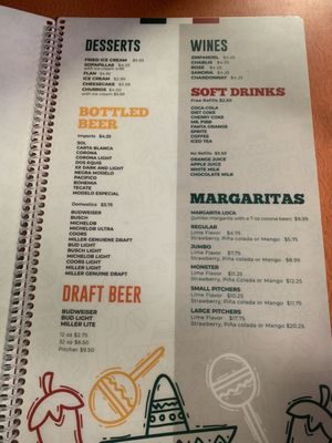 Menu photo 1 Señor Barrigas Hamilton, MO Menu photo 1 Señor Barrigas Hamilton, MO