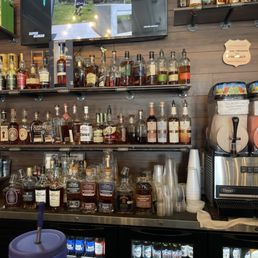 Bar. Great whiskeys. Bar. Great whiskeys.