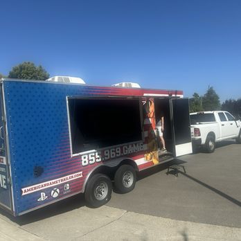 American Gametrailer - Game Truck Rental Near Me - Pleasanton, California