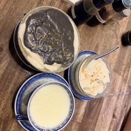 芝麻糊,豆花,双皮奶 芝麻糊,豆花,双皮奶