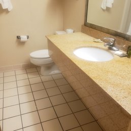 Restroom. Tight toilet area