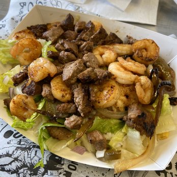 Bubbakoo's Burritos - Steak and shrimp hibachi bowl - Tex-Mex Near Me - Somerville, New Jersey
