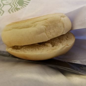 Starbucks - Plain toasted bagel.. - Coffee & Tea Near Me - Madera, California