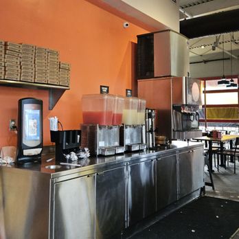 Blaze Pizza - Condiments & beverage station - Salad Near Me - Gainesville, Florida