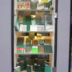 Buchantiquriat Libelle mit H&B - Bücher in grün, grüne Bücher