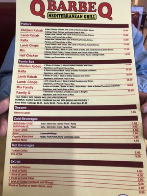 Menu photo 1 Q BARBE Q West Chester, OH Menu photo 1 Q BARBE Q West Chester, OH