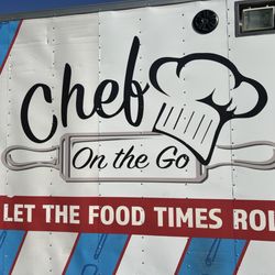 Chef on the Go - Graphic on food truck